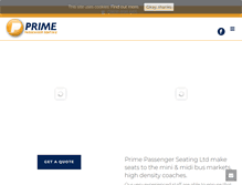 Tablet Screenshot of primeps.com